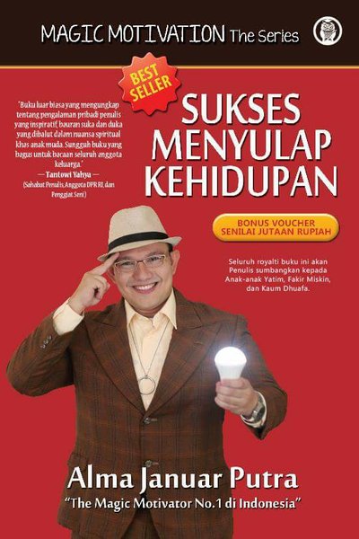 BUKU SUKSES MENYULAP KEHIDUPAN YANG BEST SELLER